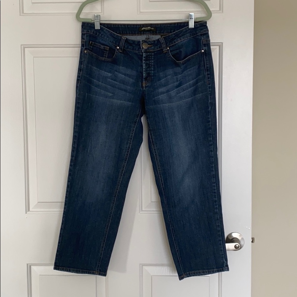 EDDIE BAUER cropped jeans
